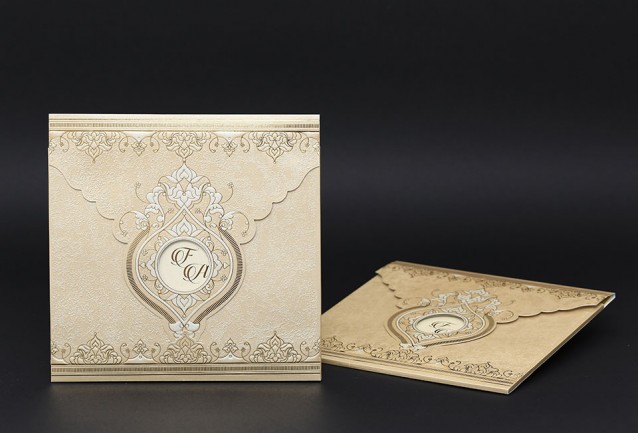 Classic Luxury Wedding Invitation