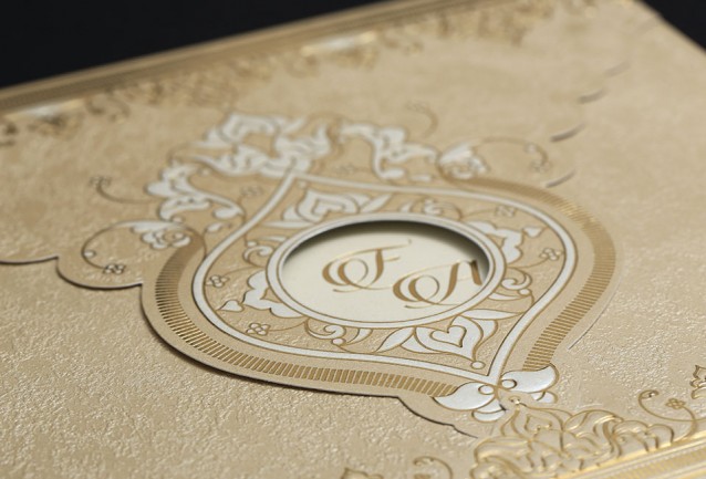 Classic Luxury Wedding Invitation