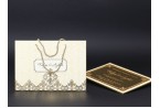 Carry Bag Style Plexiglass Wedding Card