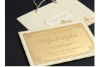 Carry Bag Style Plexiglass Wedding Card
