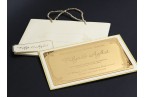 Carry Bag Style Plexiglass Wedding Card
