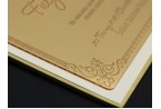 Carry Bag Style Plexiglass Wedding Card