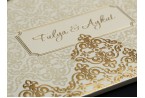 Carry Bag Style Plexiglass Wedding Card