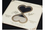 Hourglass Wedding Invitation