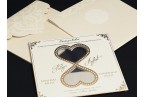 Hourglass Wedding Invitation