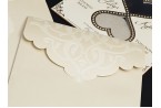 Hourglass Wedding Invitation