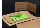 Pine Seed Wedding Invitation