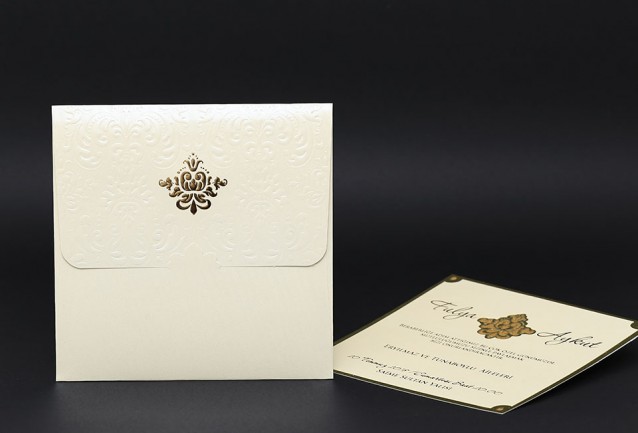 Classic Luxury Wedding Invitation
