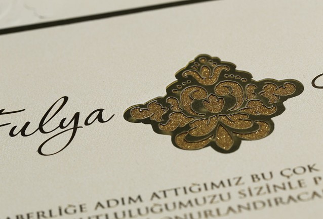 Classic Luxury Wedding Invitation