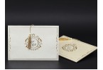 Beige And Gold Luxury Wedding Invitation