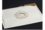 Beige And Gold Luxury Wedding Invitation