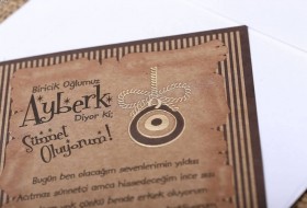 Aras Sünnet Davetiyesi 4856