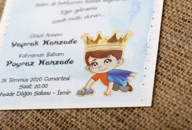 Aras Sünnet Davetiyesi 5003