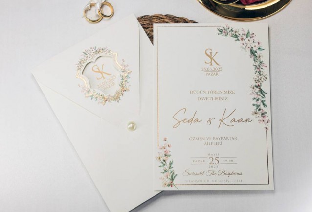 Wildflower Wedding Invitation