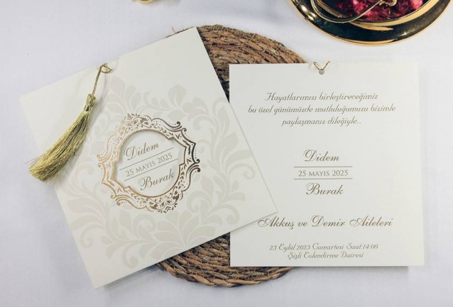 Tassel Wedding Invitation
