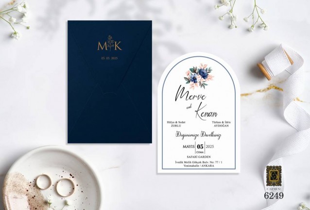 Carmen Eko Invitation 6249