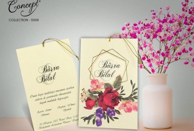 Concept Wedding Invitation 5598