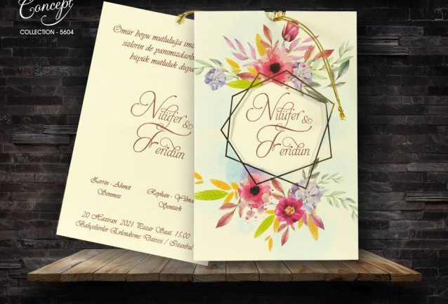 Concept Wedding Invitation 5604