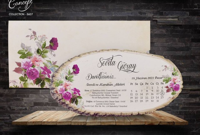 Concept Wedding Invitation 5607