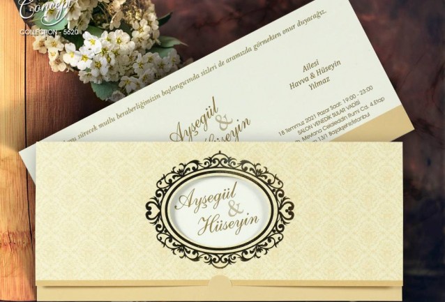 Concept Wedding Invitation 5620