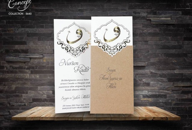 Concept Wedding Invitation 5640