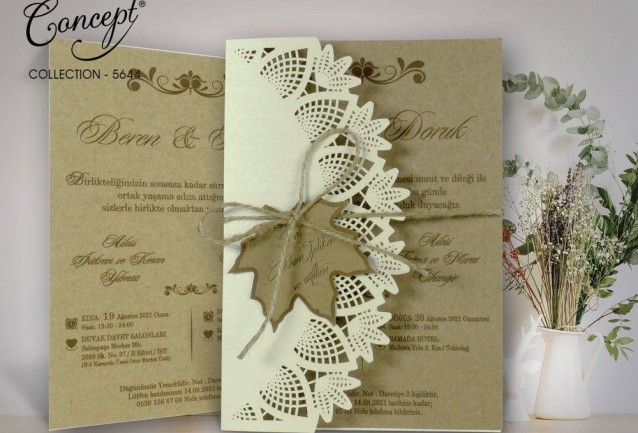 Concept Wedding Invitation 5644