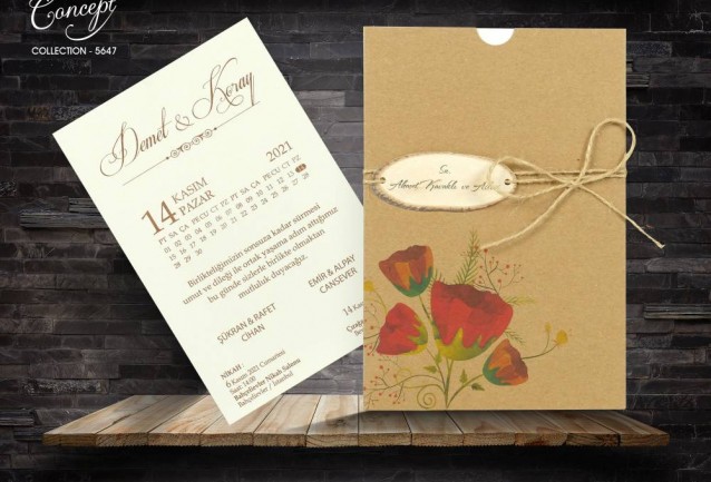 Concept Wedding Invitation 5647