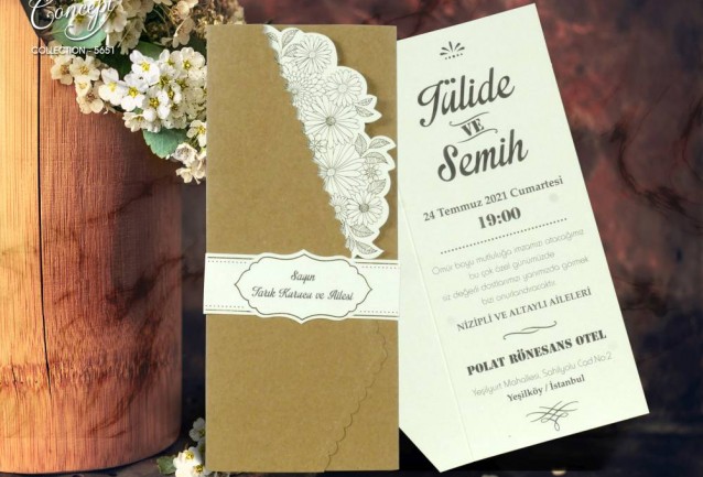 Concept Wedding Invitation 5651