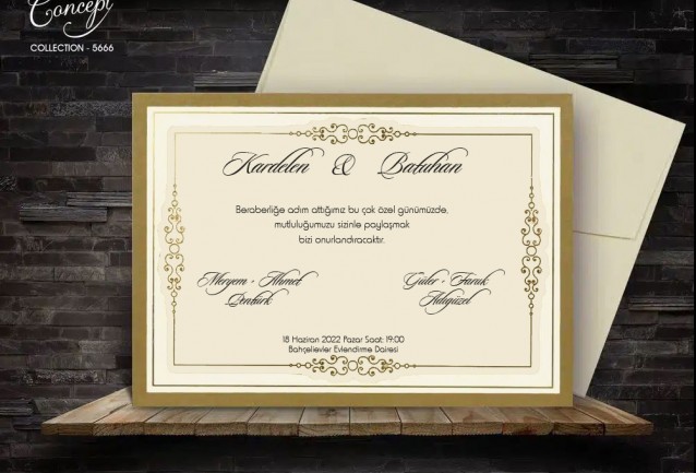 Concept Wedding Invitation 5666