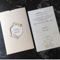 wedding invitation 9154