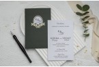 Ekonom Wedding Invitation 9163