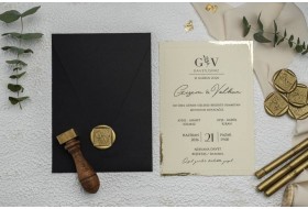 Wax Seal Wedding Invitation