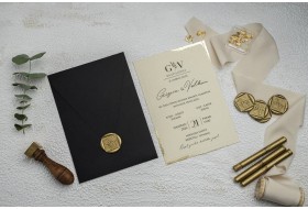 Wax Seal Wedding Invitation