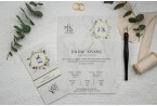 Ekonom Wedding Invitation 9209