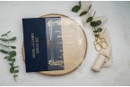 luxury acrylic wedding invitation