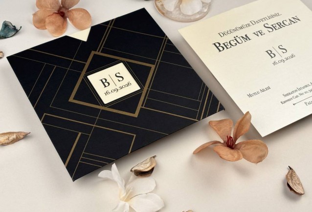 Elite Wedding Invitation 85851