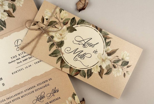 Elite Wedding Invitation 85864