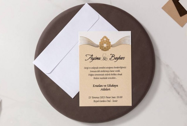 İklim Wedding Invitation 10377