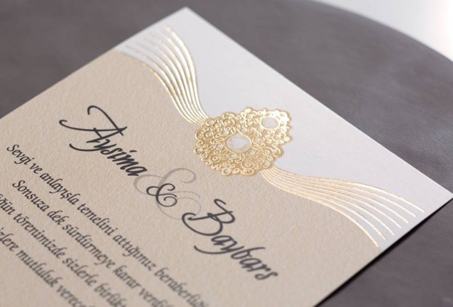 İklim Wedding Invitation 10377