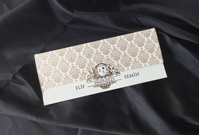 İklim Wedding Invitation 10508