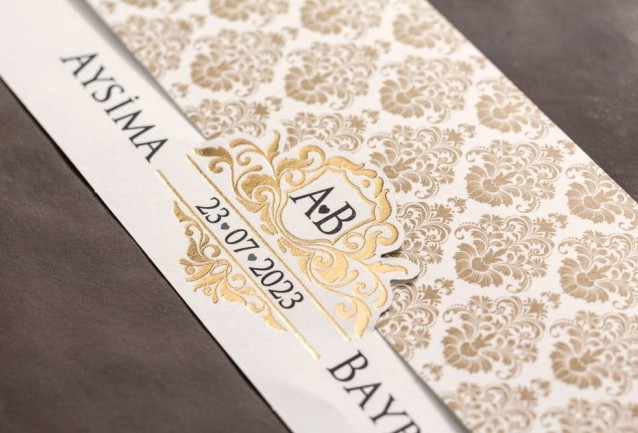 İklim Wedding Invitation 10508