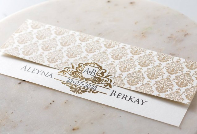 İklim Wedding Invitation 10508