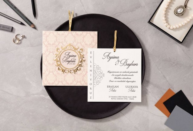 İklim Wedding Invitation 10515