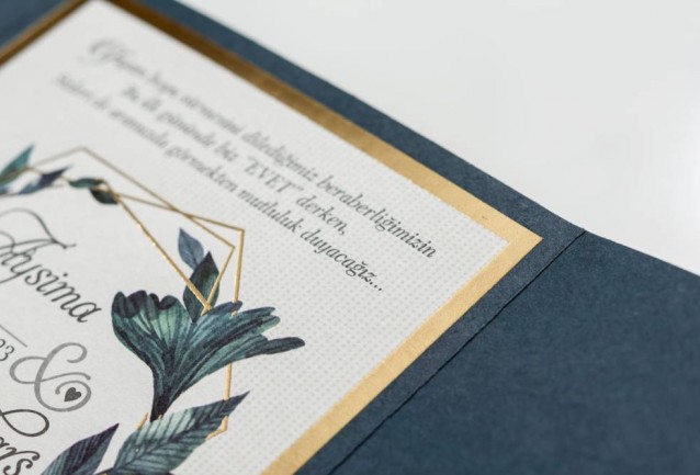 İklim Wedding Invitation 10540