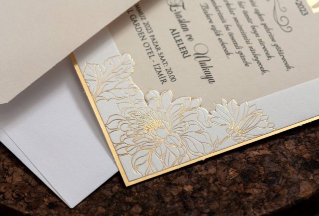 İklim Wedding Invitation 10545