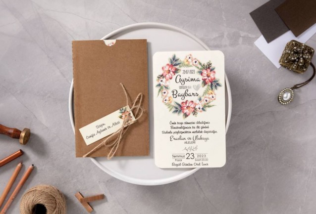 İklim Wedding Invitation 10546