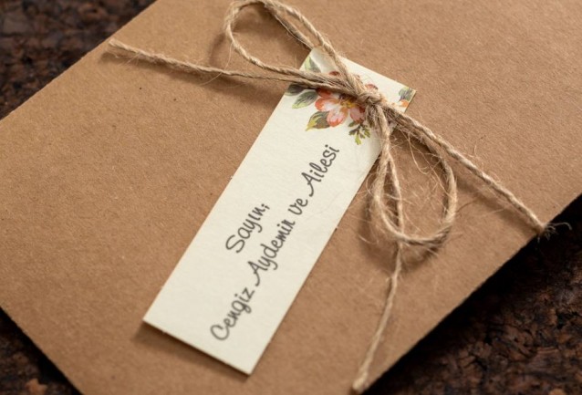 İklim Wedding Invitation 10546