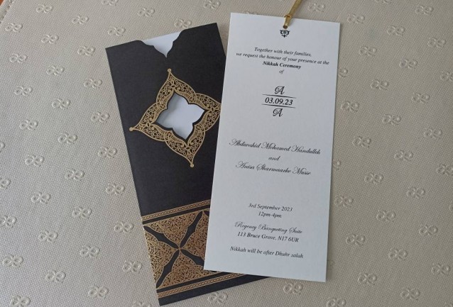 İklim Wedding Invitation 10554