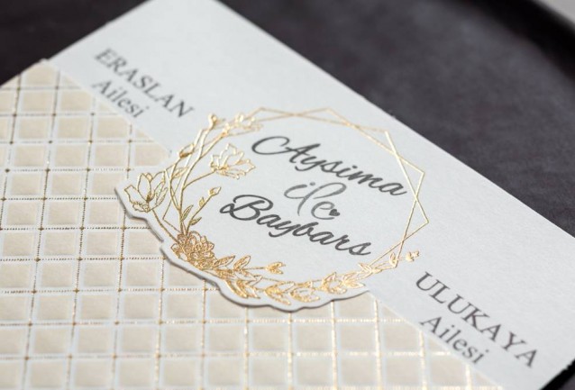 İklim Wedding Invitation 10555