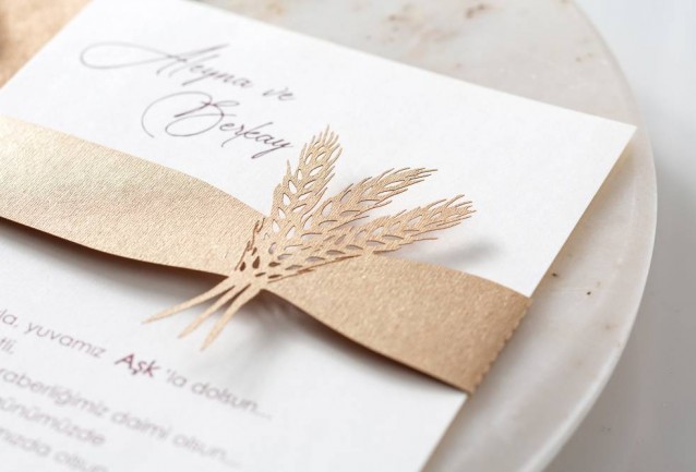 İklim Wedding Invitation 10562